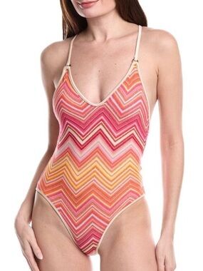 PQ Swim Cayenne Margot One Piece Swimsuit SZ L NWT